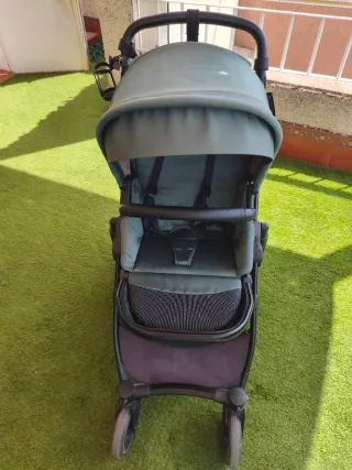 Coche Kinderkraft Prime 2 con capazo y silla