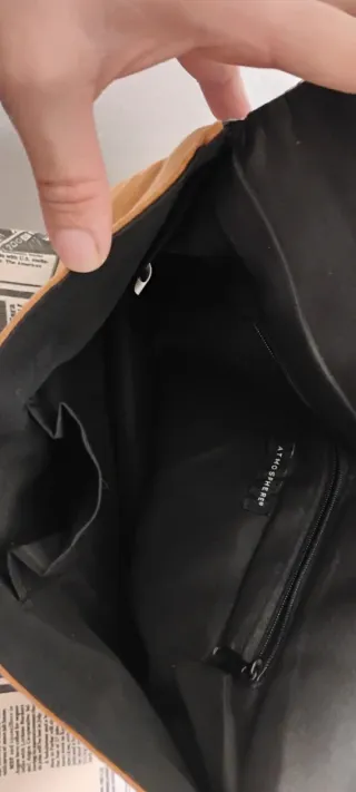 Bolso de mano tipo sobre