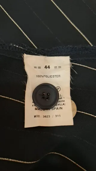 Traje de chaqueta Trazos rayas mujer
