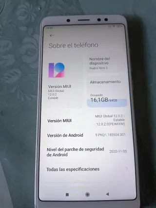 Xiaomi M1803E7SG Dorado