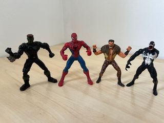 Pack 4 Figuras Spider-Man 3 Hasbro 2007
