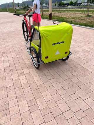 Carro para bici de niños
