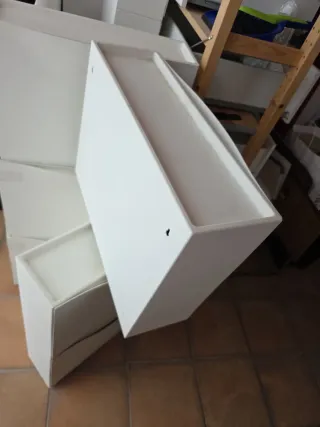 Zapatero modular Ikea blanco