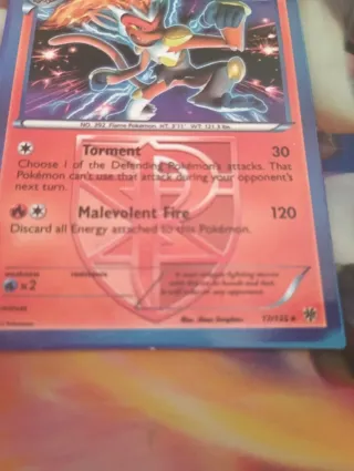Carta Pokémon Infernape 17/135 Exclusiva