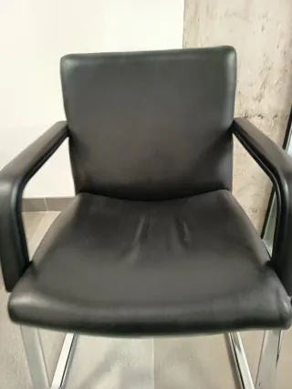 Juego de 4 sillas de oficina