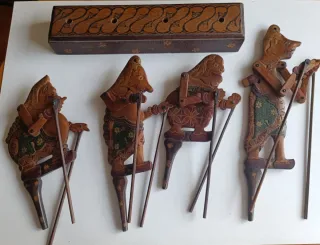 Marionette a bacchetta - pupazzi Wayang Golek