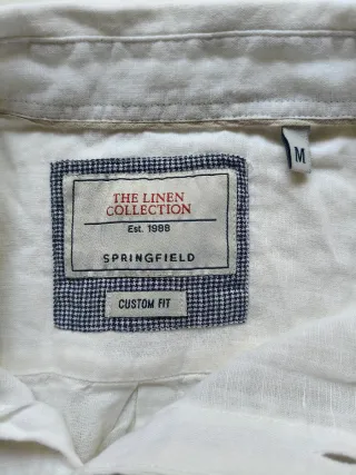 Camisa manga corta blanca