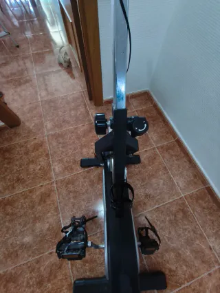 Bicicleta Estática Spinning Negra