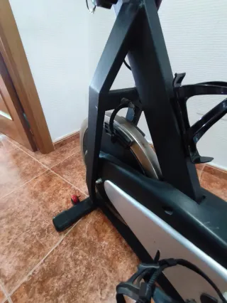 Bicicleta Estática Spinning Negra