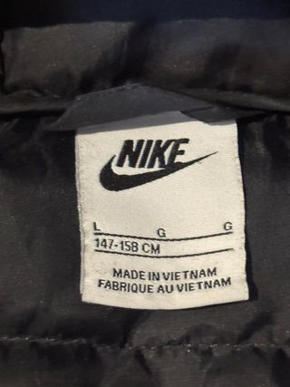 Chaqueta Plumas Nike Niño Talla 146-160