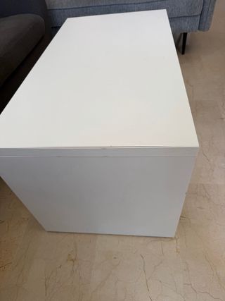 Mesa de centro blanca