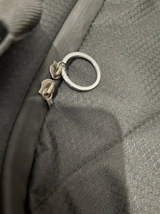 Mochila Rígida Forma Casco Moto Negra