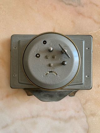 Reloj de mesa vintage Five Rams