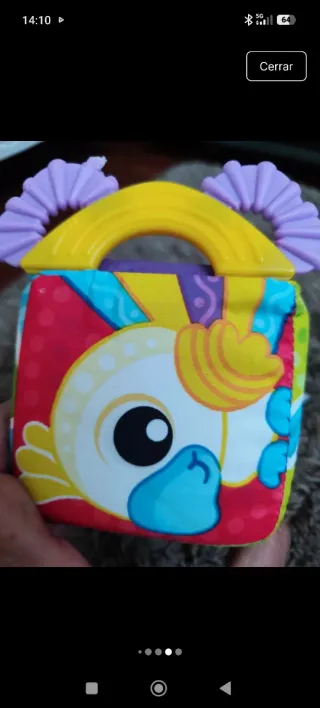Juguete  Cubo Playgro para bebés +3 meses