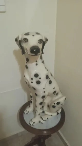 Figura Dalmata Cerámica
