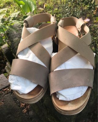 Pazolini Sandali Beige Pelle Tg 39