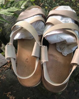 Pazolini Sandali Beige Pelle Tg 39