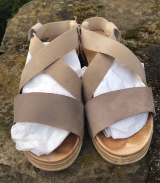 Pazolini Sandali Beige Pelle Tg 39