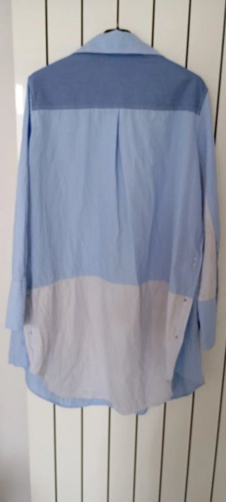Camicia Zara a righe azzurre