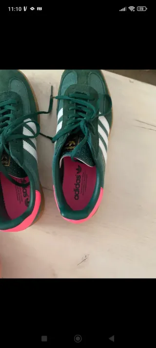 Adidas Gazelle Verdes y Rosas
