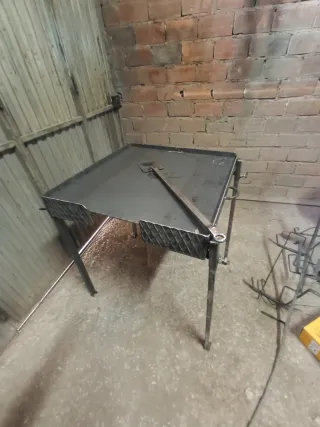 Plancha para Paellero Metal Negra