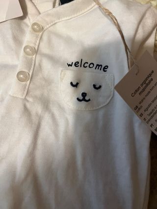 T-shirt neonato Kiabi 1 mese nuovo con cartellino