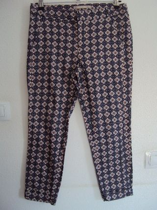Pantalón estampado Sfera Talla 40