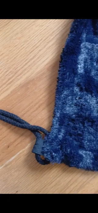 Mochila mediana con ojo bordado