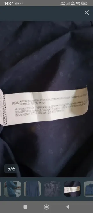 Camisa PULL&BEAR 100% Algodón - ¡Impecable!