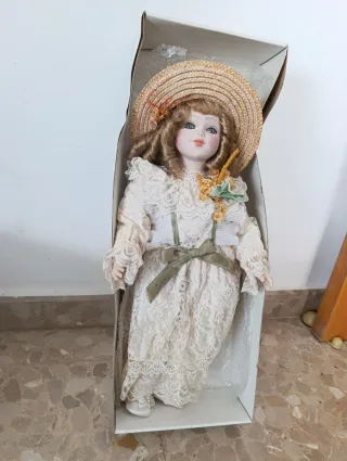 Muñeca Porcelana Fina Inglés