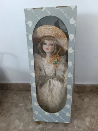 Muñeca Porcelana Fina Inglés