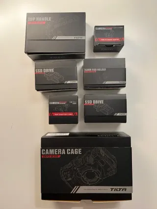 BMPCC 6K Pro Kit Completo Cage+Battery Grip+Acceso