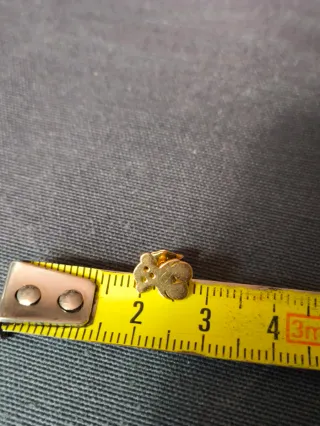 Pendientes Oso Dorado