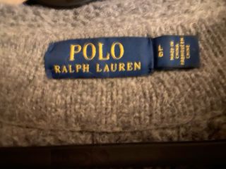 Jersey Polo Ralph Lauren Gris M