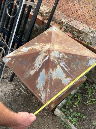 Caperuza para chimenea metálico
