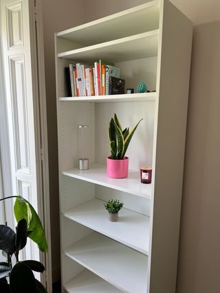 Librería blanca Ikea
