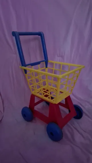 Carrito de compras infantil