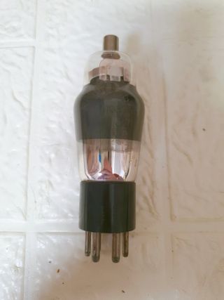 Válvula Radio A258 ANTIGUA vintage baquelita época