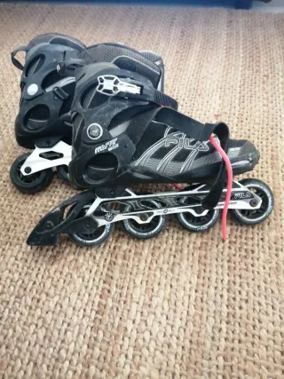 Patines en línea Fila negros 44