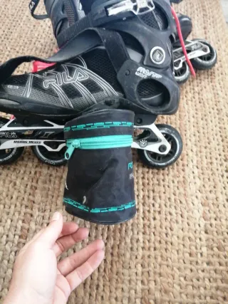 Patines en línea Fila negros 44