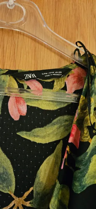 Mono Zara Estampado Floral