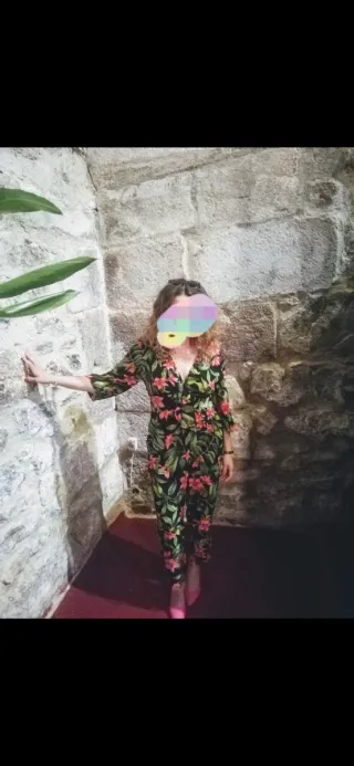 Mono Zara Estampado Floral