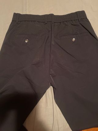 Pantalón de vestir negro hombre