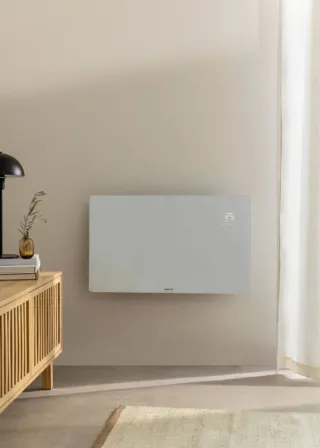 Radiador ORIGIAL Eléctrico Cristal Blanco