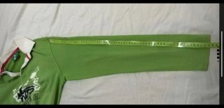 Polo El Niño Manga Larga Verde
