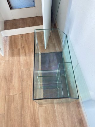 Conjunto acuario Marino Blau 225L Cristal Óptico