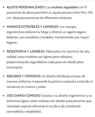 Dos muletas axilares (bastón ingles)