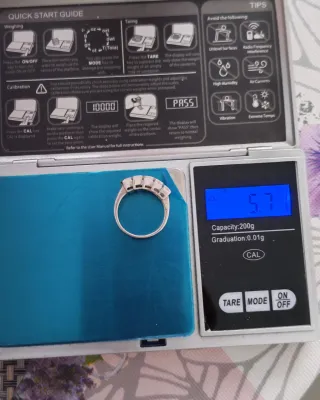 Anillo Plata 925 con Piedras