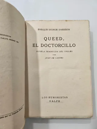Queed I y II de Harrison, Henry Sidnor
