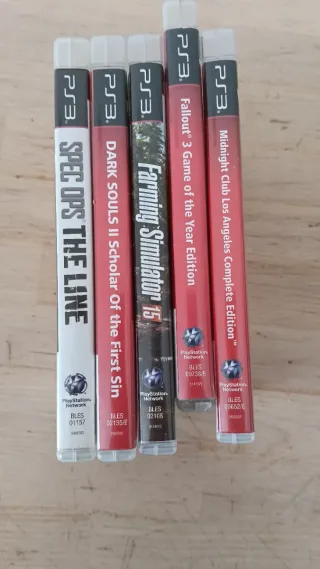 5 Juegos PS3 de 18€ a 30€